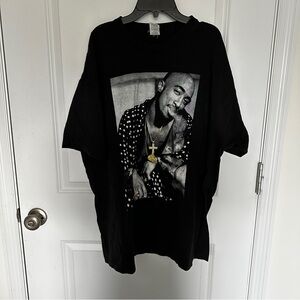 Black Graphic Men's Shirt